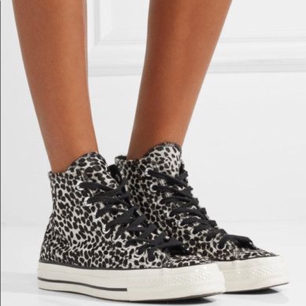 Converse All Star Hi 70 Cheetah Pony Hair Sneaker
